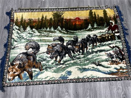 MADE IN ITALY VINTAGE QUALITY TAPESTRY/RUG 28”x58”