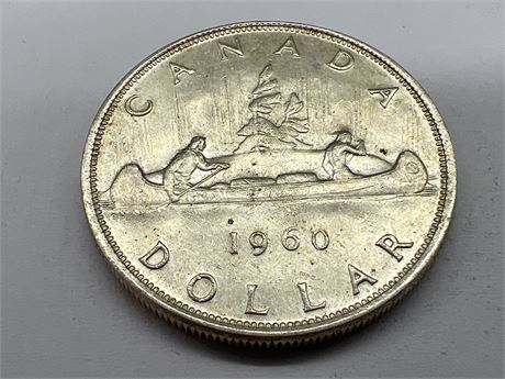 1960 SILVER CDN DOLLAR