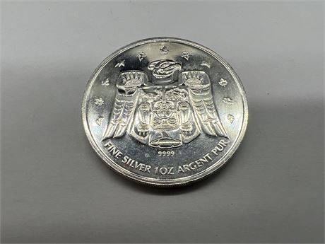 1 OZ 999 FINE SILVER CANADA COIN