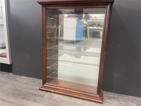 MADE IN CANADA DISPLAY CASE 16”x5”x22”