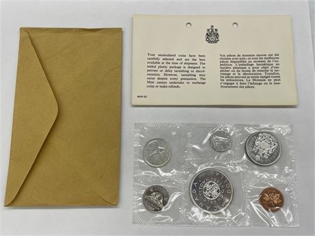 1964 ROYAL CANADIAN MINT UNCIRCULATED COIN SET