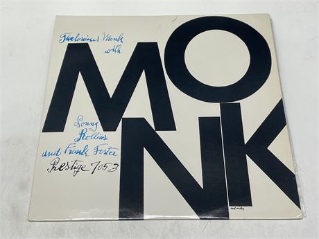 MONK - THELONIOUS MONK W/ SONNY ROLLINS & FRANK FOSTER