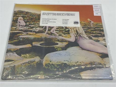 SEALED 1970S LED ZEPPELIN - HOUSE OF THE HOLY