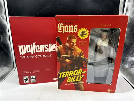 WOLFENSTEIN ll THE NEW COLOSSUS COLLECTORS EDITION FIGURE (GAME NOT INCLUDED)