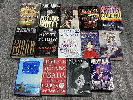 LOT OF HARDCOVER BOOKS