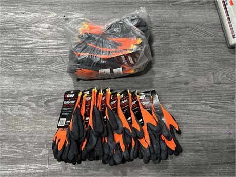 20 NEW PAIRS OF ECHO WORK GLOVES - SIZE M