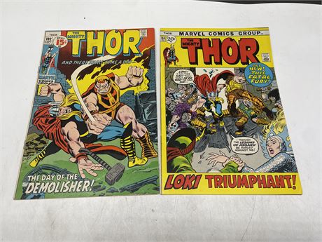 THE MIGHTY THOR #192 & #194