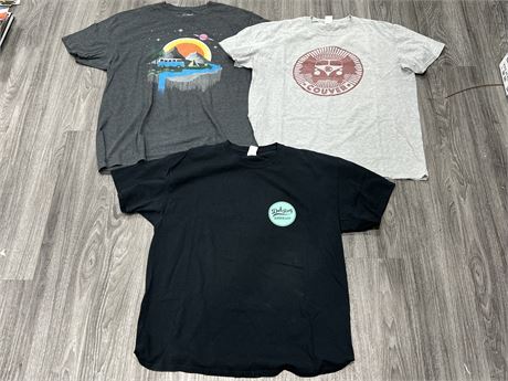 3 MISC T-SHIRTS