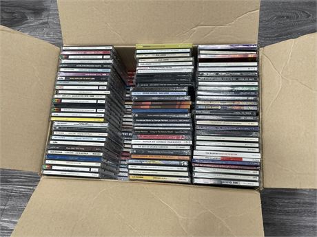 BOX OF CDS - A LOT STILL SEALED