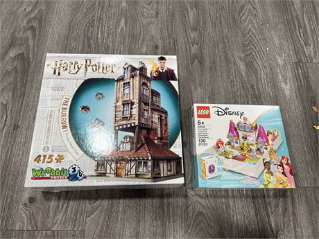 SEALED LEGO #43193 & SEALED HARRY POTTER 3D PUZZLE