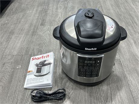 STARFRIT ELECTRIC PRESSURE COOKER - EXCELLENT CONDITION