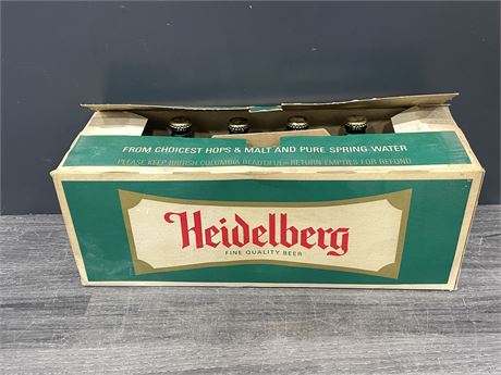 VINTAGE 12PACK OF SEALED HEIDELBERG BEER