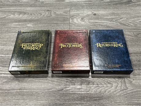 LORD OF THE RINGS SPECIAL DVD EDITION SET