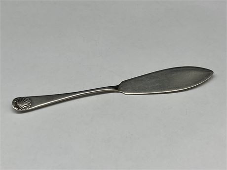 ENGLISH HALLMARKED STERLING BUTTER KNIFE (6”)