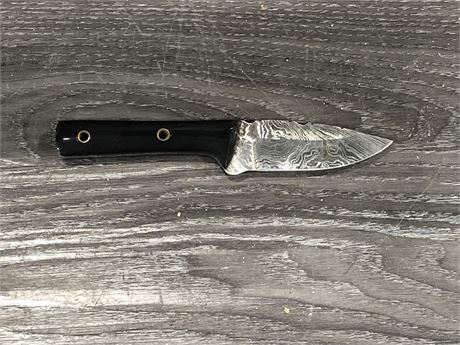 SMALL DAMASCUS BLADE KNIFE (3.5” BLADE)