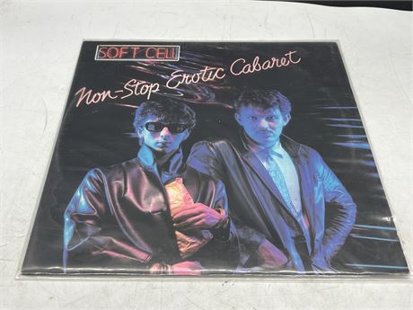 SOFT CELL - NON STOP EROTIC CABARET - NEAR MINT (NM)