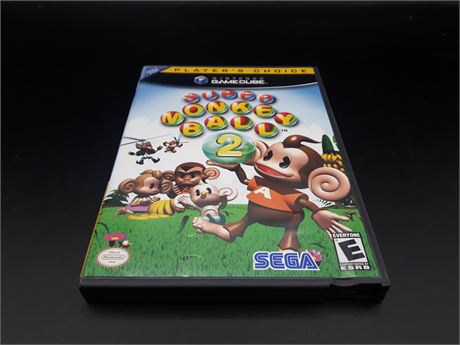 SUPER MONKEYBALL 2 - VERY GOOD CONDITION - GAMECUBE