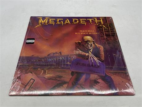 SEALED - MEGADETH - PEACE SELLS…BUT WHOS BUYING?