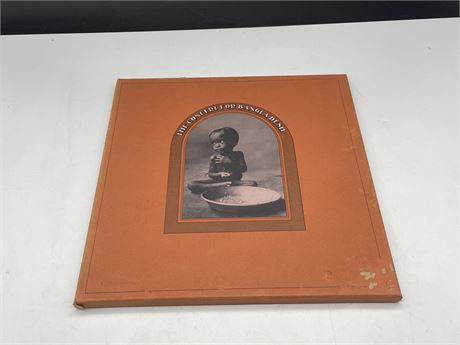 GEORGE HARRISON BANGLADESH TRIPLE ALBUM BOX SET W/ BOOKLET - ORIGINAL - MINT
