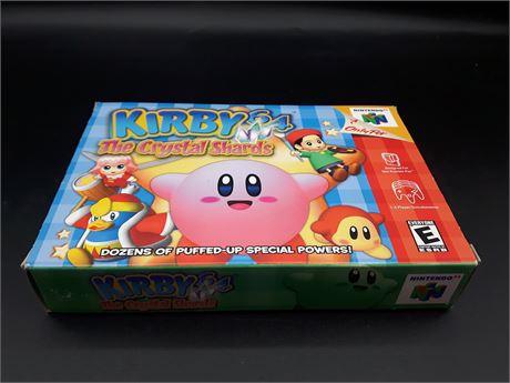 KIRBY THE CRYSTAL SHARDS - VERY GOOD CONDITION  - N64