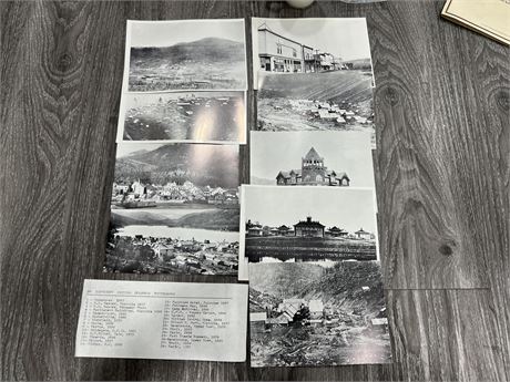 EARLY BLACK & WHITE PHOTOS OF BC