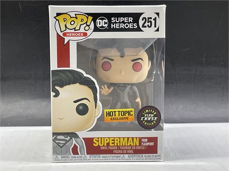 DC SUPER HEROES SUPERMAN FROM FLASHPOINT FUNKO POP LIMITED CHASE EDITION
