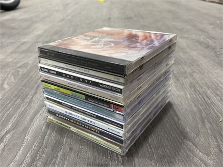 10 MADONNA CDS - EXCELLENT COND.
