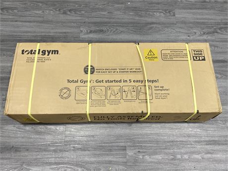 TOTAL GYM NEW IN BOX