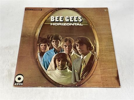 EARLY PRESSING BEE GEES - HORIZONTAL - VG (SLIGHTLY SCRATCHED)