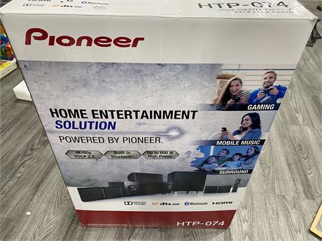 PIONEER HTP-074 HOME ENTERTAINMENT SYSTEM (Like new)