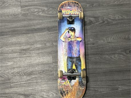 BACK TO THE FUTURE STYLE SKATEBOARD
