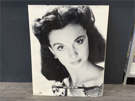 MOUNTED MOVIE POSTER - GONE WITH THE WIND VIVIAN LEIGH (22”x28”)