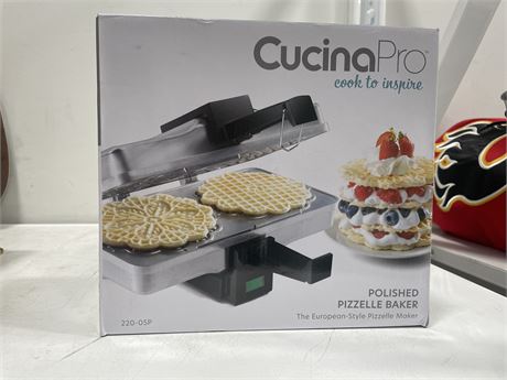 IN BOX CUCINAPRO PIZZELLE MAKER