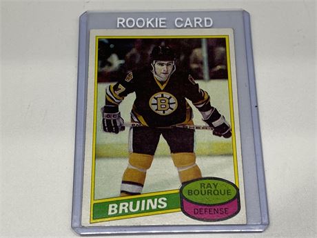 ROOKIE RAY BOURQUE - TOPPS