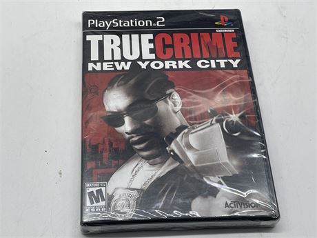 SEALED PS2 TRUE CRIME