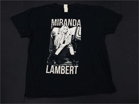 MIRANDA LAMBERT TOUR SHIRT (SIZE XL)