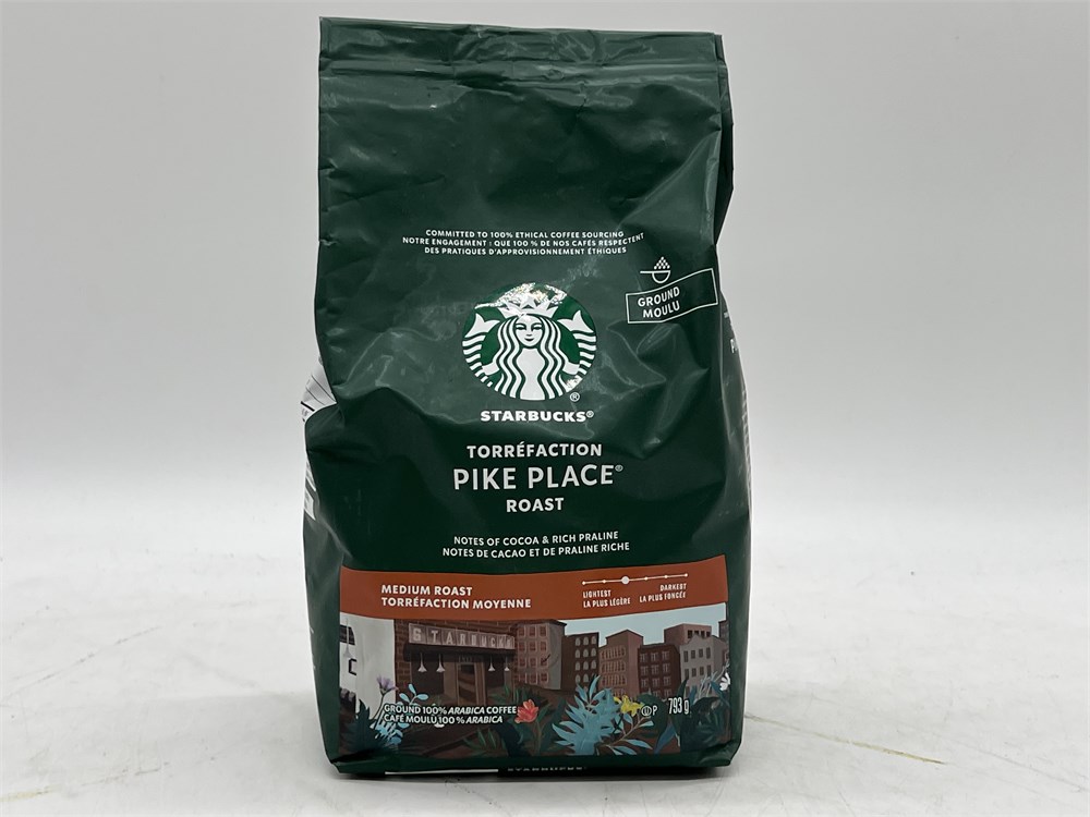 Starbucks Pike Place Roast 793g 9袋 Starbucks Pike Place Roast 793g 9袋 Starbucks Roast & Ground