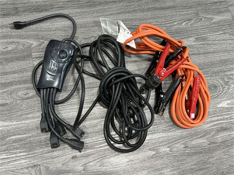 JUMPER CABLES, EXTENSION CORD & POWER SENTRY