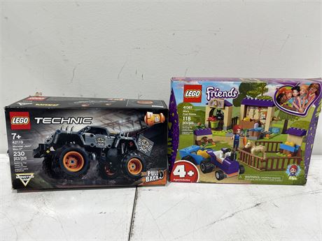2 OPEN BOX LEGO SETS -  42119 & 41361