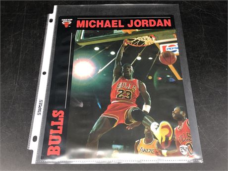 1989 MICHEAL JORDAN PICTURE CARD