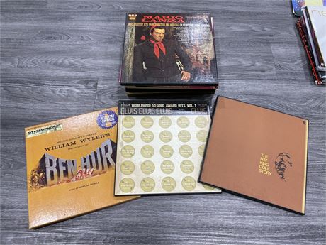 10 RECORD BOX SETS - MOST IN GOOD CONDITION