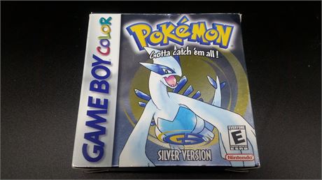 COMPLETE WITH BOX & INST. - POKEMON SILVER (GBC)