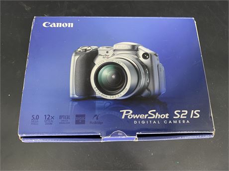 CANON POWERSHOT S2IS (in box)