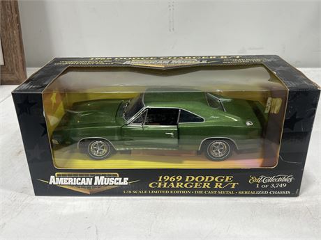 1:18 SCALE 1969 DODGE CHARGER DIECAST IN BOX
