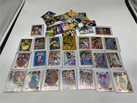 SAILOR MOON TRADING CARDS