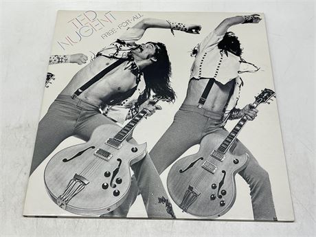 TED NUGENT - FREE FOR ALL - GATEFOLD NEAR MINT (NM)