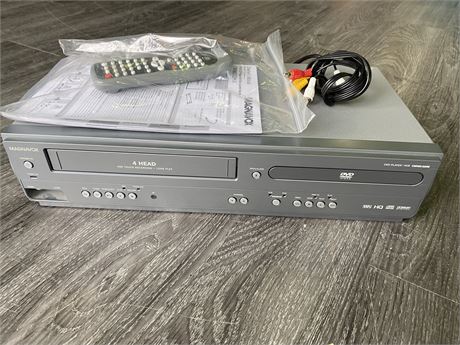 DVD PLAYER & 4 HEAD VCR (Working)