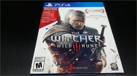 BRAND NEW - THE WITCHER 3 WILD HUNT (PS4)