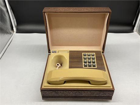 VINTAGE TELEPHONE IN BOX