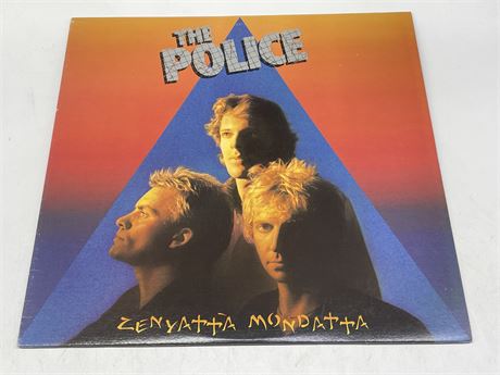 THE POLICE - ZENYATTA MONDATTA - EXCELLENT (E)